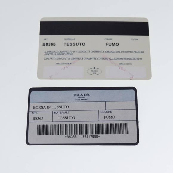 PRADA Tote Bag Nylon Khaki Auth bs19095 - Picture 12 of 16